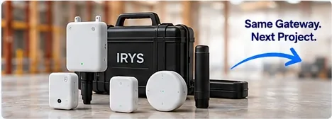 IrysConnect equipment moving to the next project